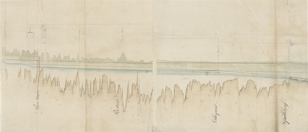 Bérigny, Plan général de la Seine depuis Paris jusqu'à la mer : Rouen-Villequier, 1825